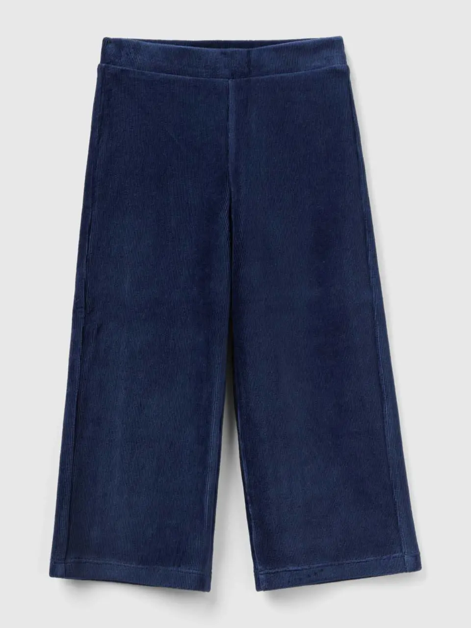 Benetton wide chenille trousers. 1