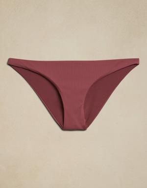 Onia &#124 Ashley Ribbed Bikini Bottom purple