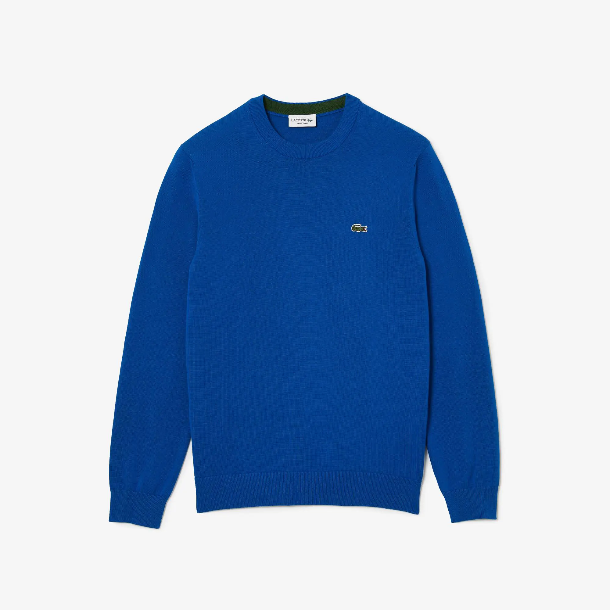 Lacoste Men's Organic Cotton Crew Neck Sweater. 2