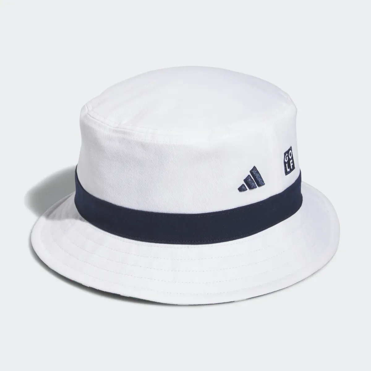 Adidas Plaid Reversible Golf Bucket Hat. 2