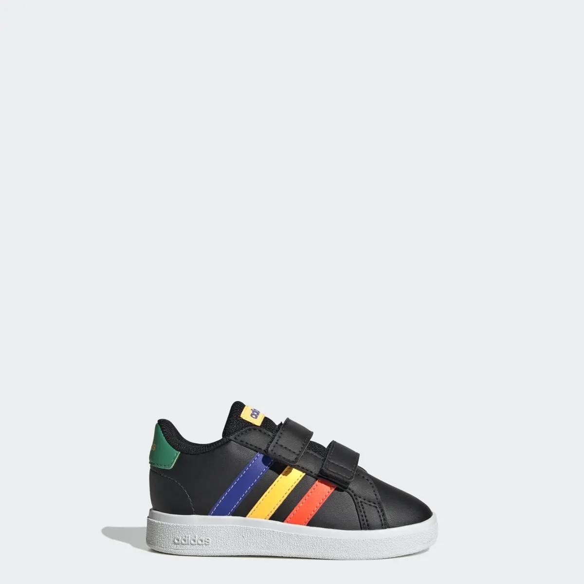Adidas Grand Court Lifestyle Hook and Loop Shoes. 1
