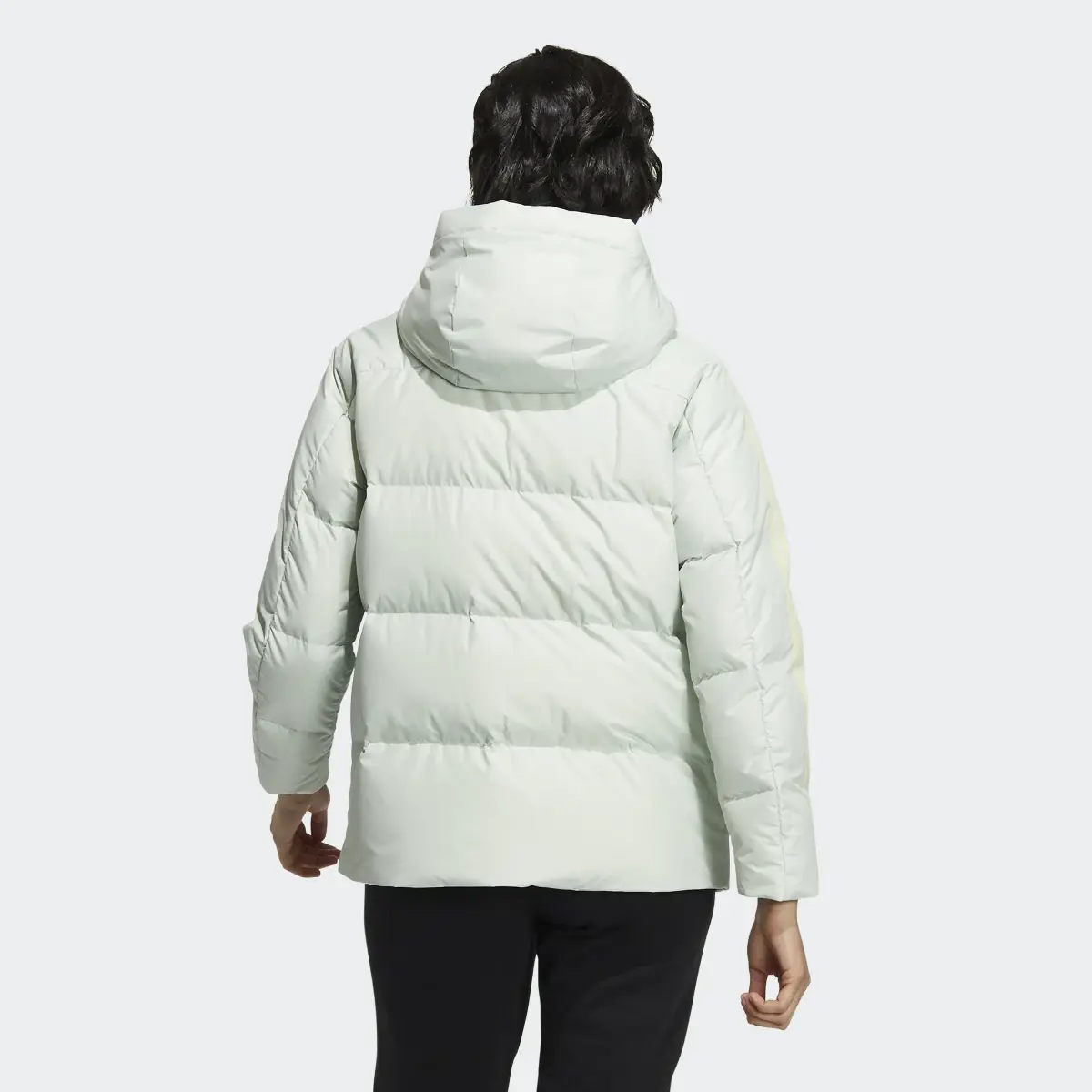 Adidas 3-Stripes Puffy Down Jacket. 3