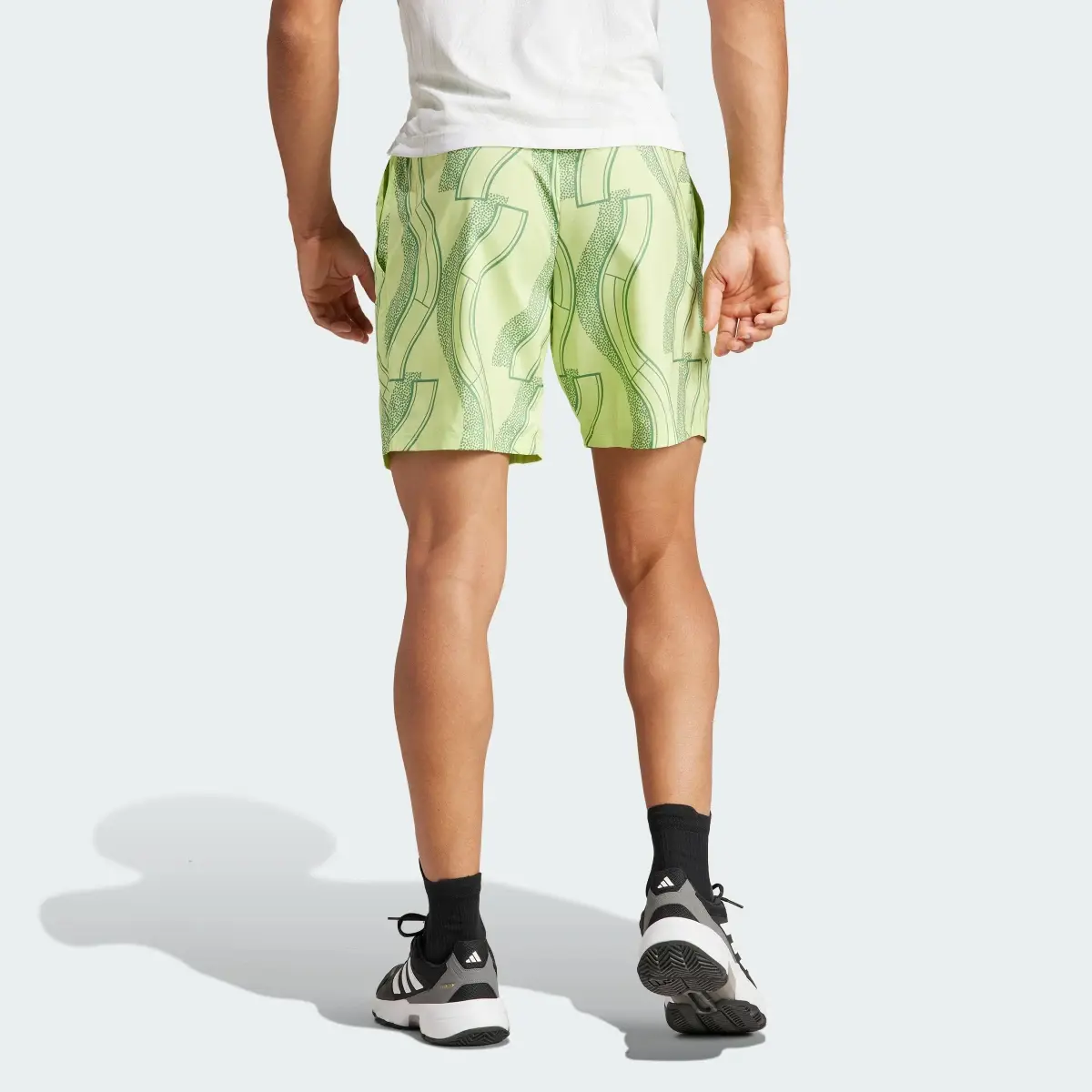 Adidas Shorts Club para Tenis Estampados. 2