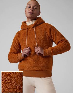 Tugga Sherpa Hoodie brown