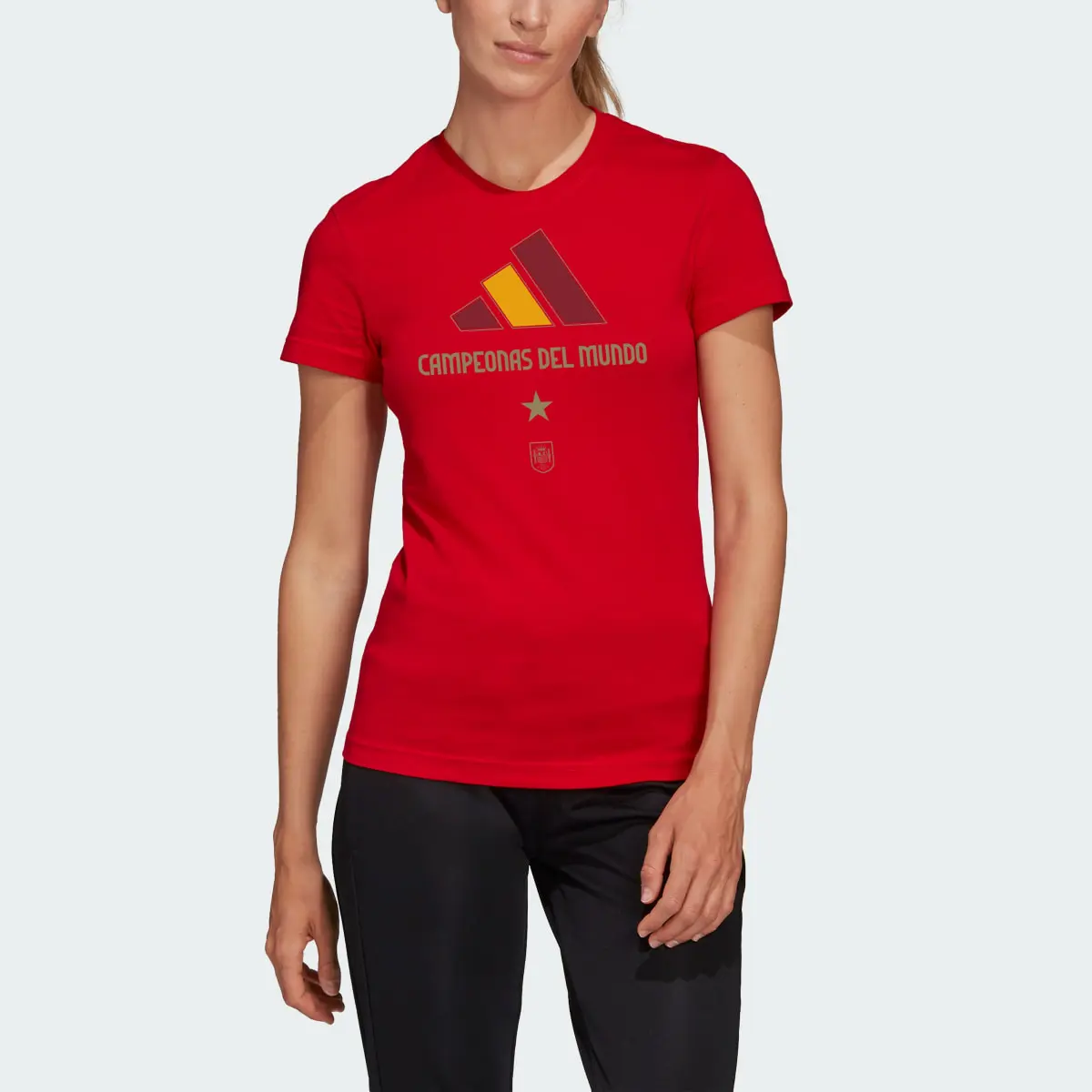 Adidas Spain WWC 2023 Winners T-Shirt. 1