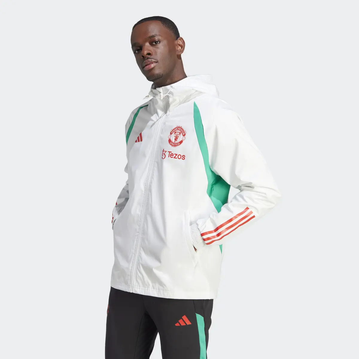 Adidas Manchester United Tiro 23 All-Weather Jacket. 2