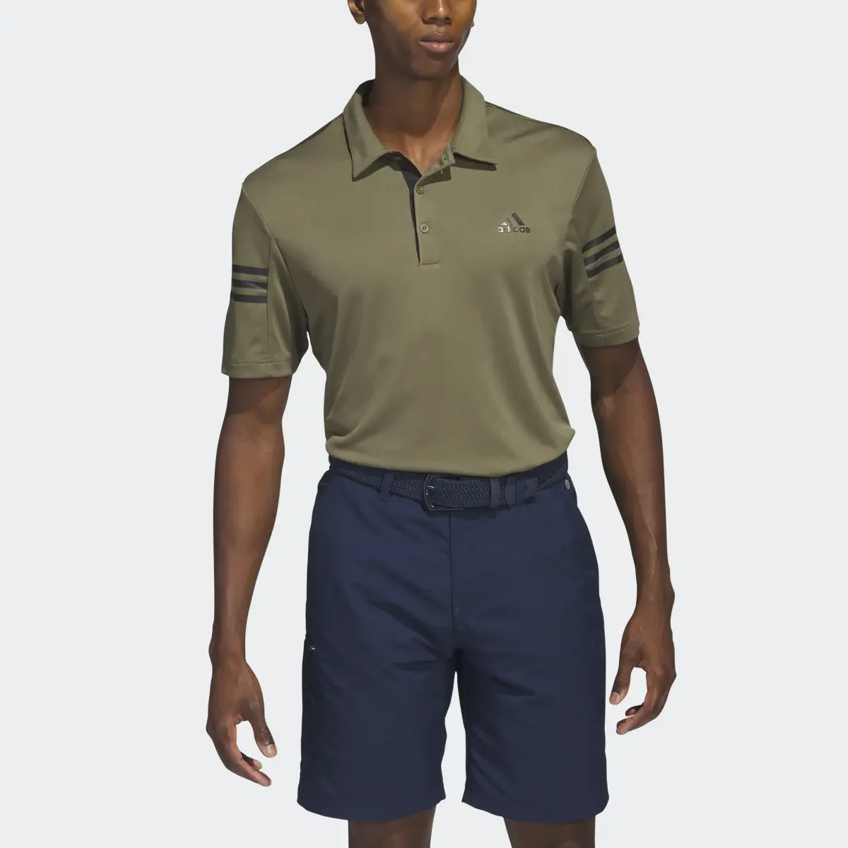 Adidas 3-Stripes Polo Shirt. 1