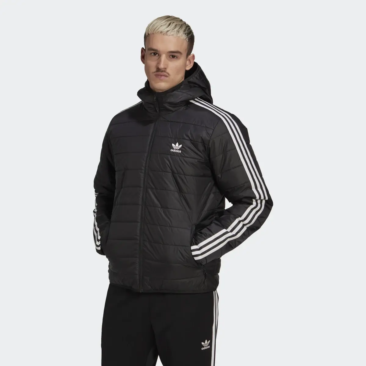 Adidas Giacca Padded Hooded Puffer. 2