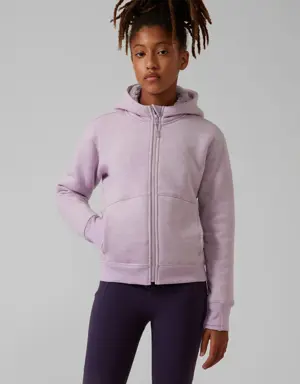 Girl Bundle Up Jacket purple