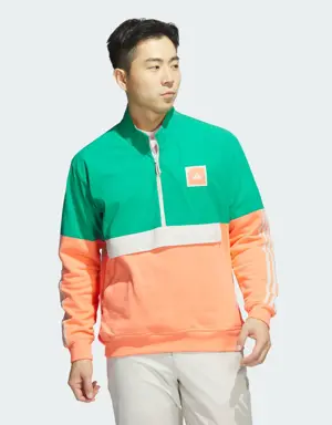 Adidas Adicross 1/2-Zip Golf Anorak. 2 Adidas Adicross 1/2-Zip Golf Anorak. 2