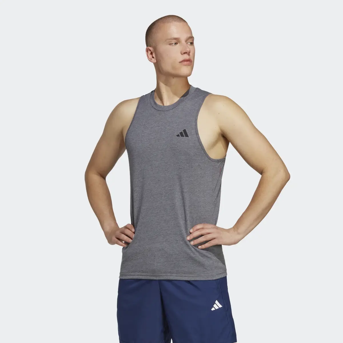 Adidas Train Essentials Feelready Training Sleeveless Tee. 2