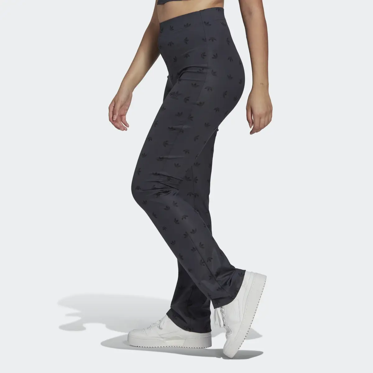 Adidas Stretchy Allover Print Pants. 2