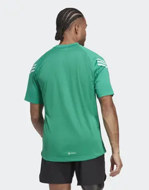 Adidas Train Icons 3-Stripes Training T-Shirt. 3 Adidas Train Icons 3-Stripes Training T-Shirt. 3