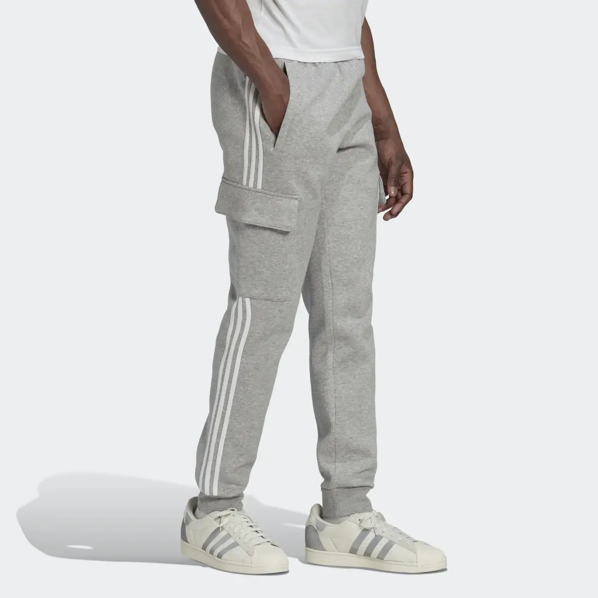 Adidas Pantaloni adicolor 3-Stripes Cargo Slim. 3