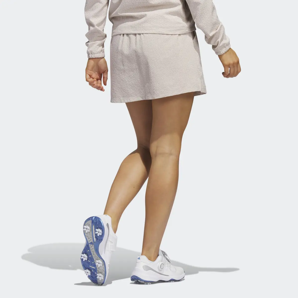 Adidas Seersucker 16-Inch Golf Skort. 2