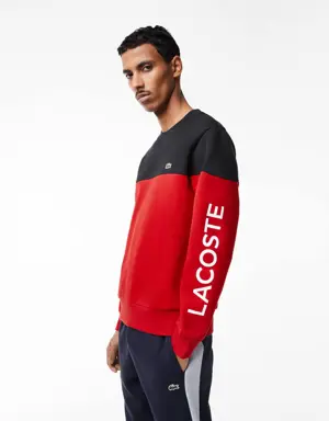 Lacoste Herren LACOSTE Sweatshirt mit Logo und Colorblock