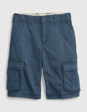 Kids Cargo Shorts blue