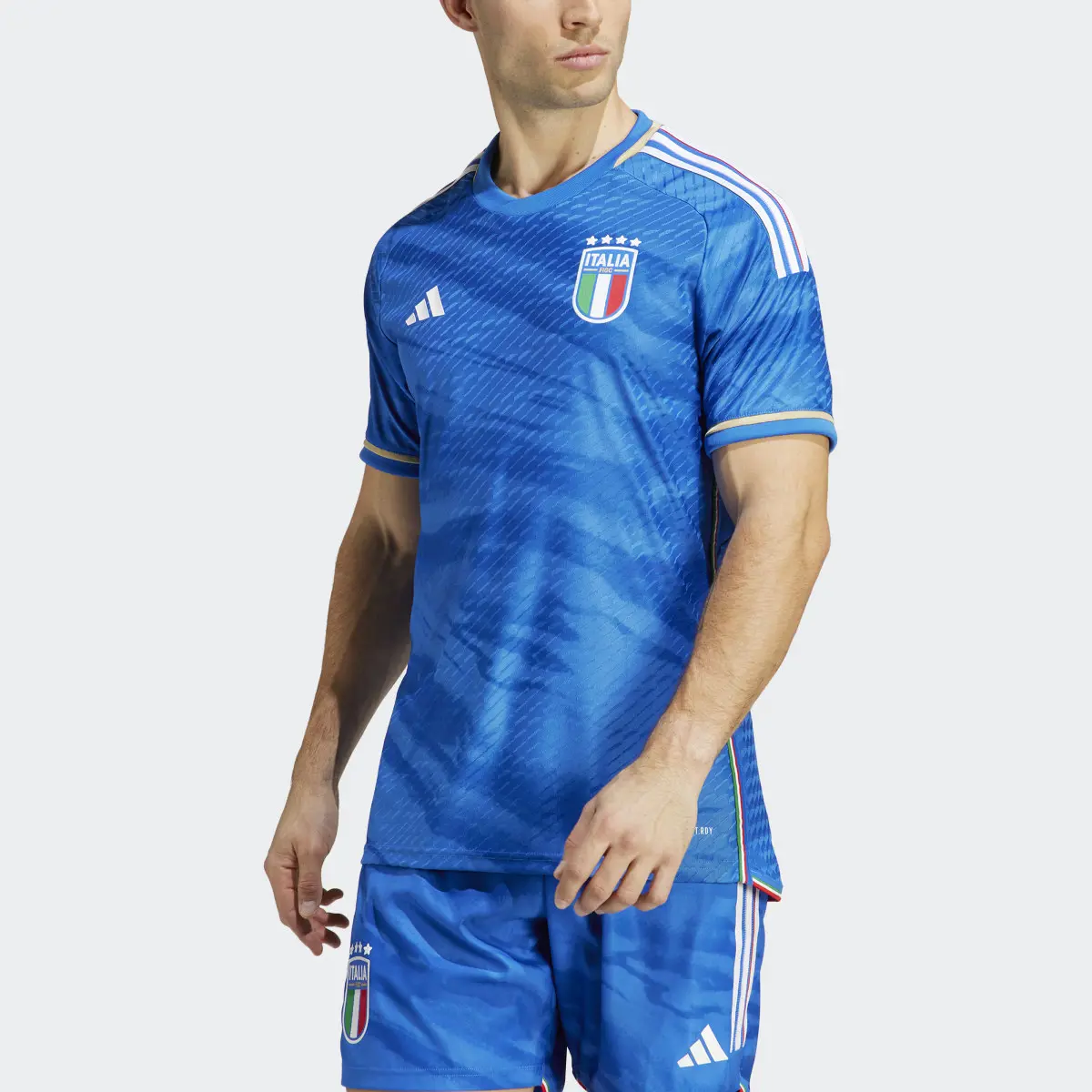 Adidas Italy 23 Home Authentic Jersey. 1