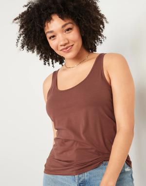 Old Navy First-Layer Fitted Tank for Women beige