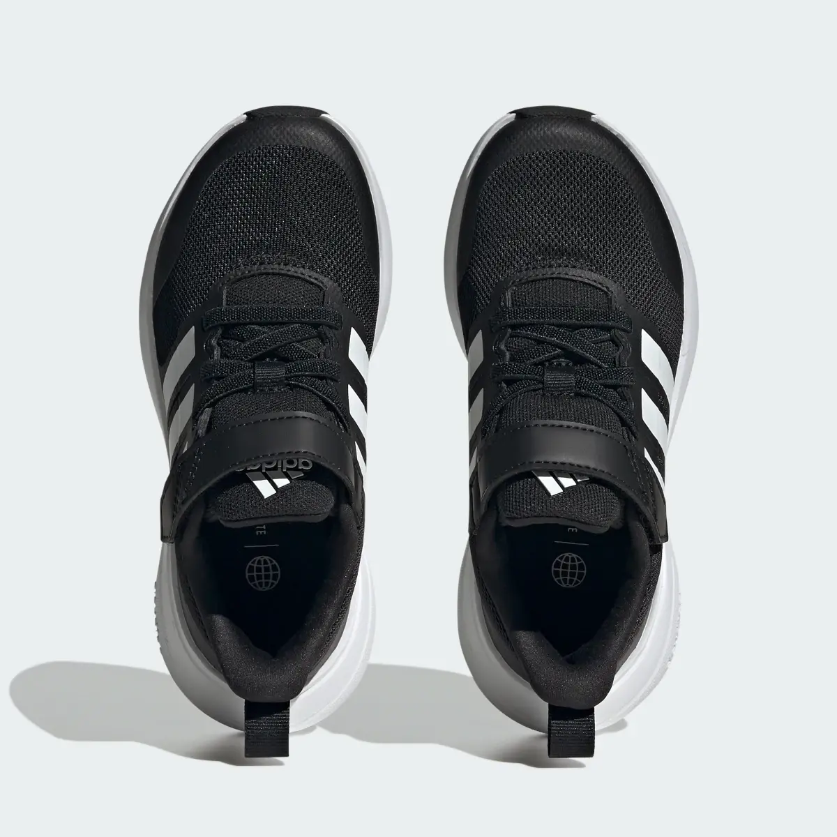 Adidas Chaussure à lacets élastiques et scratch FortaRun 2.0 Cloudfoam. 3