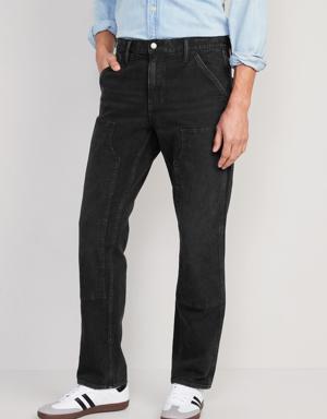 90’s Straight Built-In Flex Workwear Carpenter Jeans black