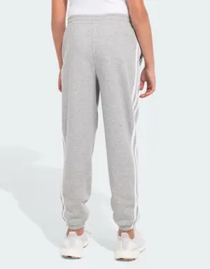 Essentials 3-Stripes Fleece Joggers (Extended Size)