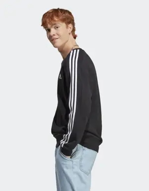 Adidas Essentials French Terry 3-Stripes Sweatshirt. 3 Adidas Essentials French Terry 3-Stripes Sweatshirt. 3