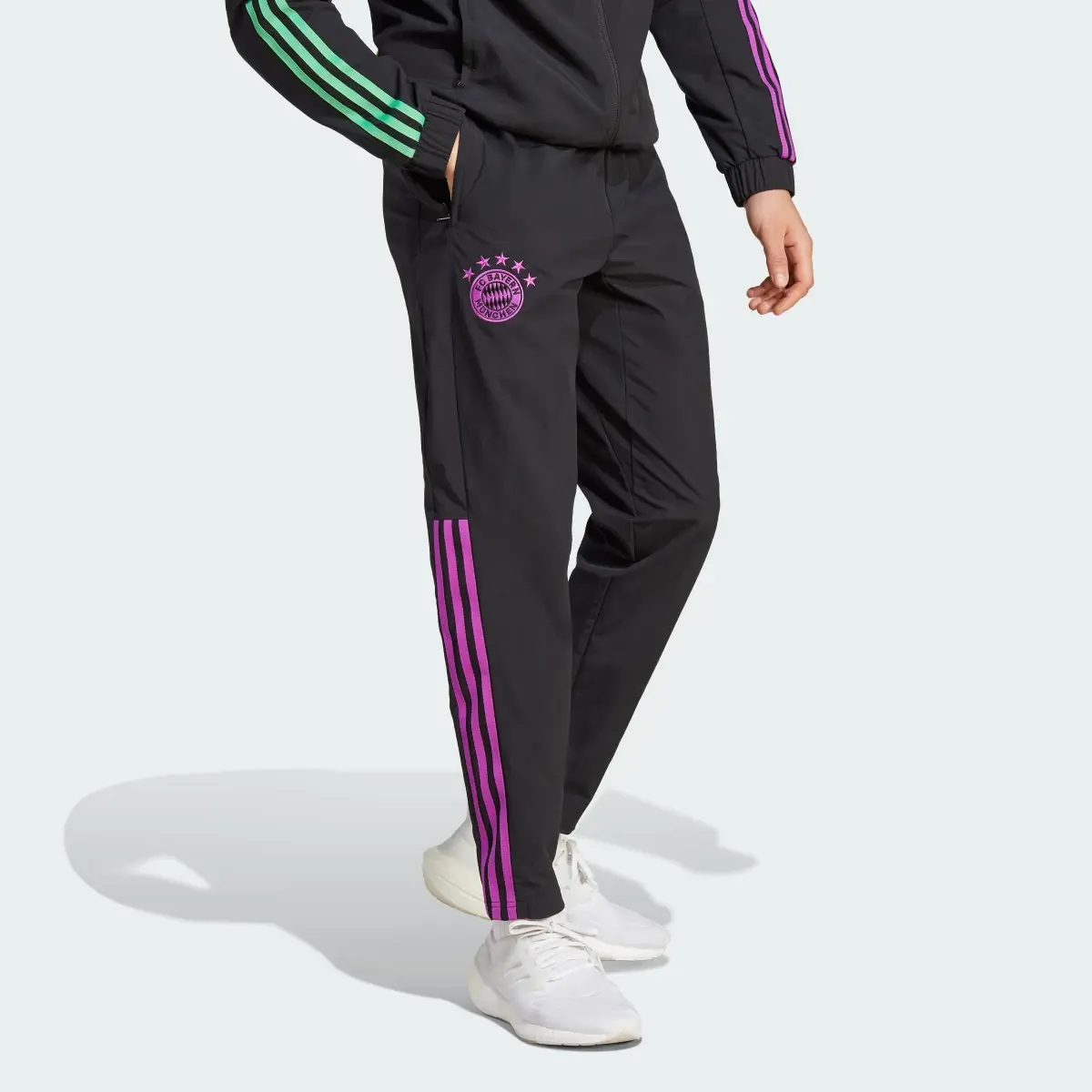 Adidas FC Bayern Tiro 23 Presentation Tracksuit Bottoms. 1