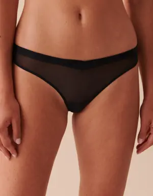 Mesh Thong Panty