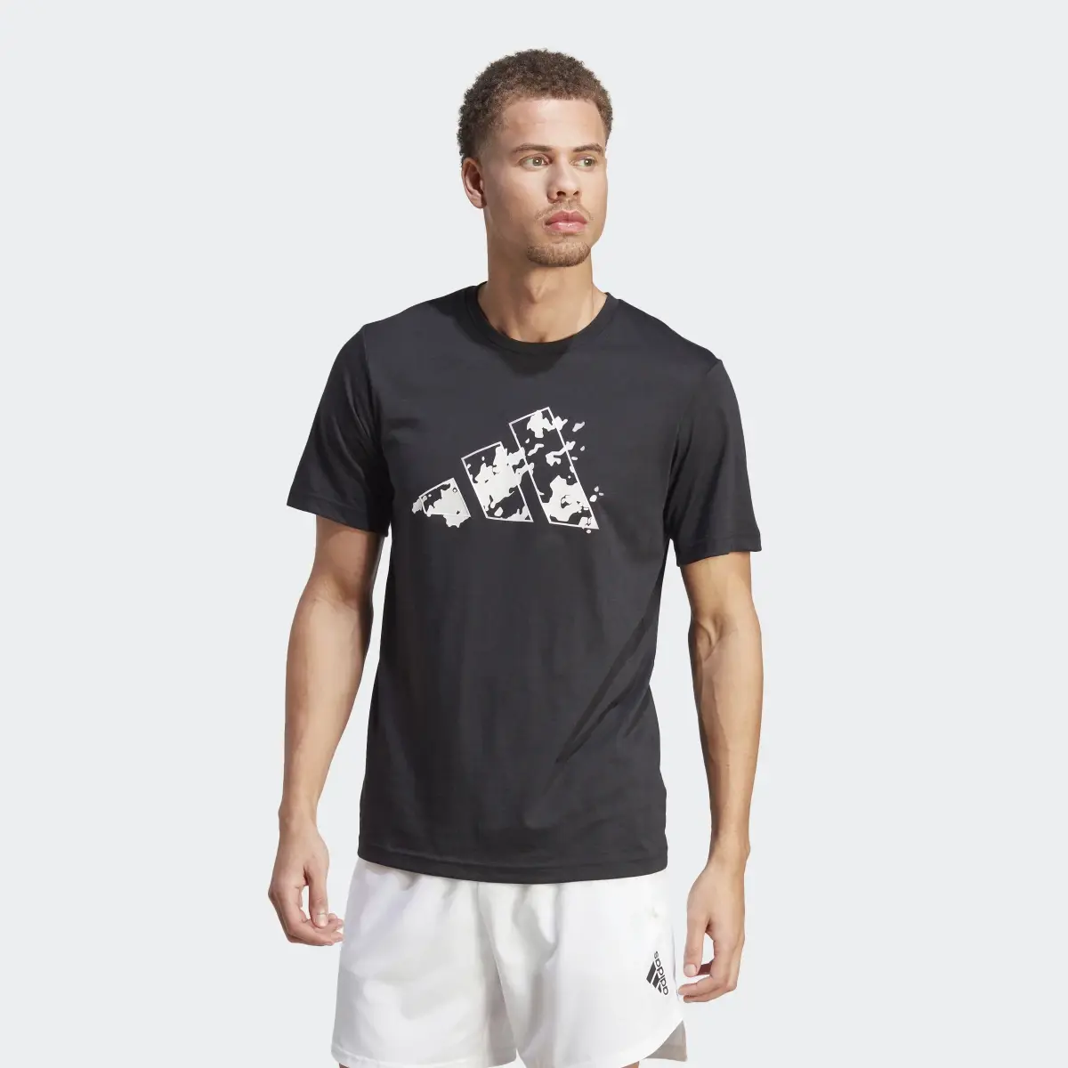 Adidas Train Essentials Seasonal Training Graphic T-Shirt. 2