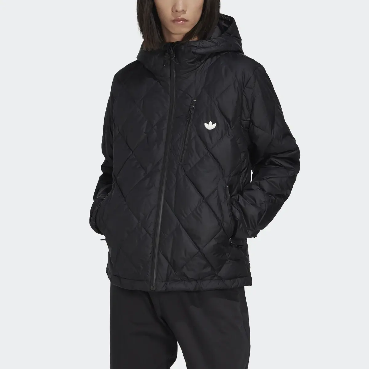 Adidas Down Quilted Puffer Jacket. 1