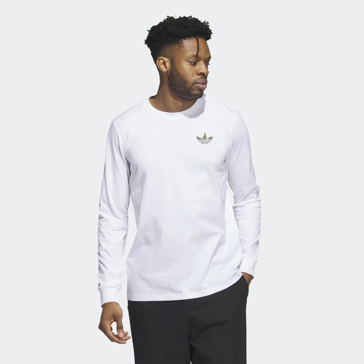 Adidas 4.0 Logo Long Sleeve Tee. 2