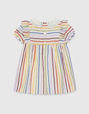 Baby striped cotton dress