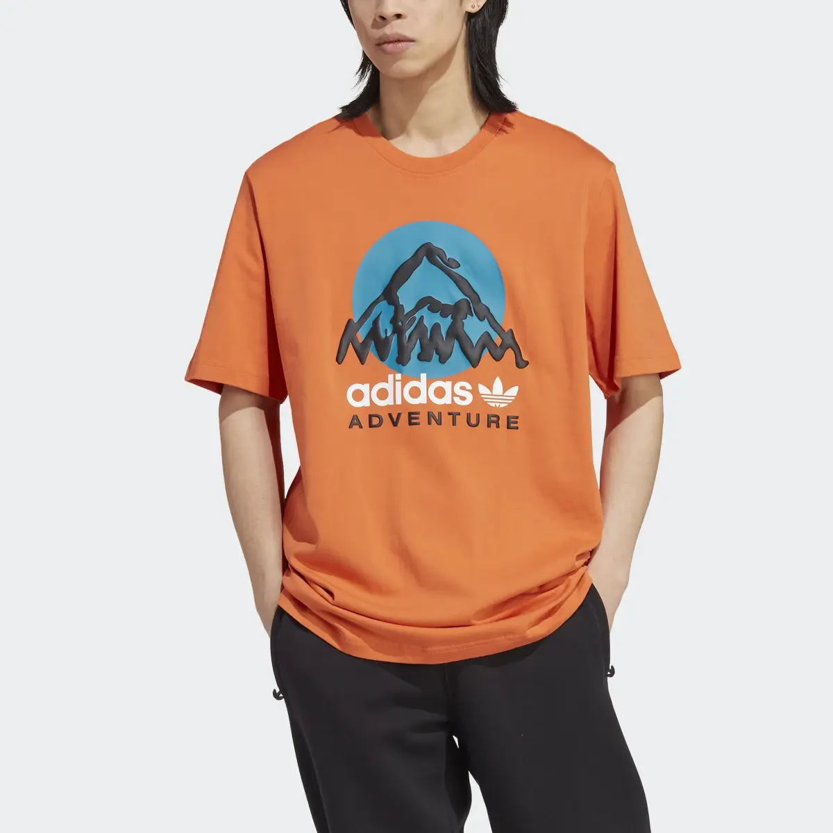 Adidas Adventure Mountain Front Tişört. 1