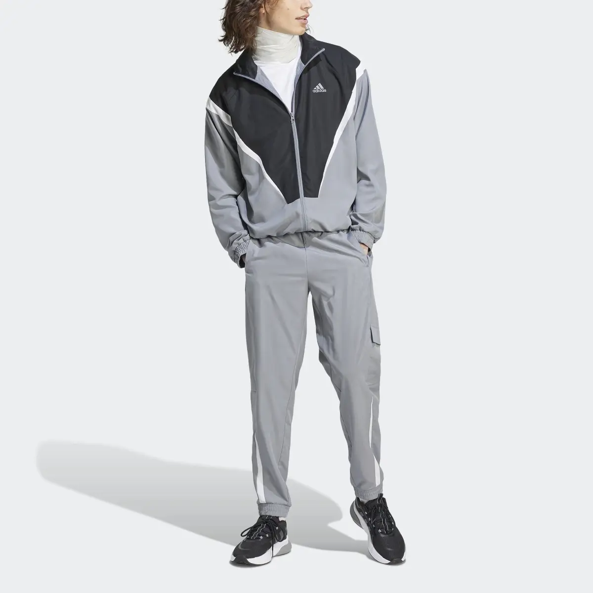 Adidas Sportswear Woven Non-Hooded Tracksuit. 1