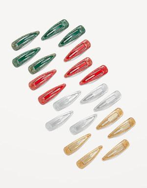 Barrette Hair Clips 20-Pack for Girls