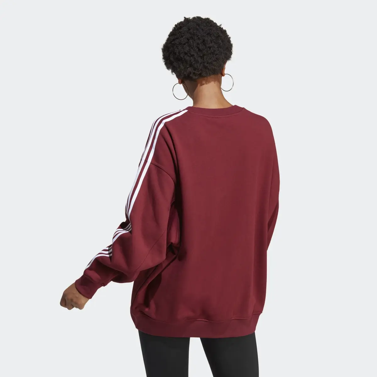 Adidas Adicolor Classics Oversized Sweatshirt. 3