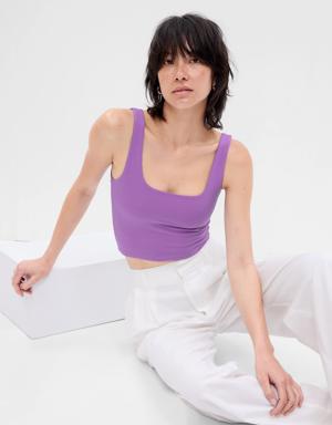 Gap Cropped Tank Top purple