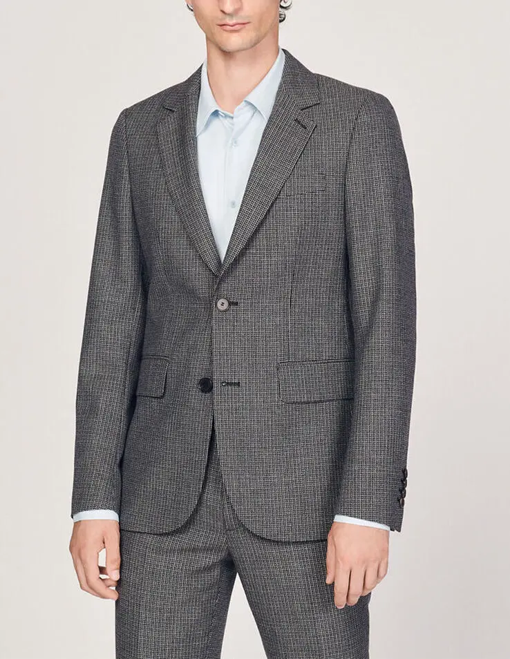 Sandro Virgin wool suit jacket. 1