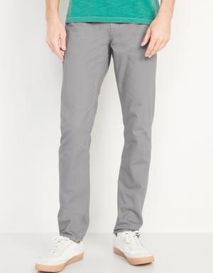 Wow Slim Non-Stretch Five-Pocket Pants gray