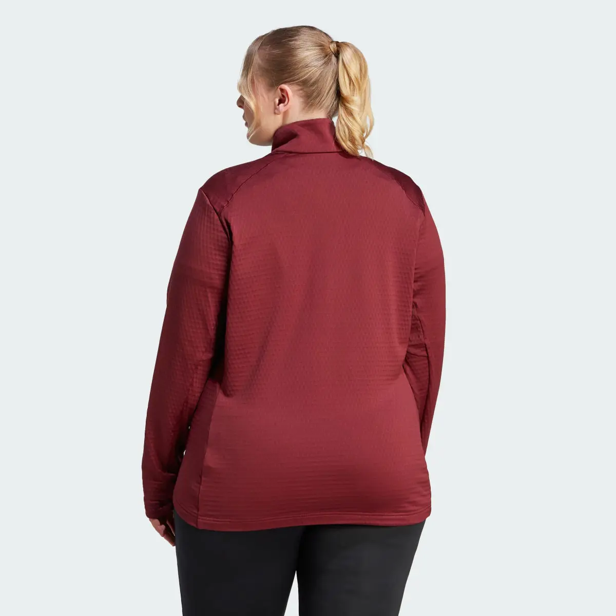 Adidas Terrex Multi Light Fleece Full-Zip Jacket (Plus Size). 3