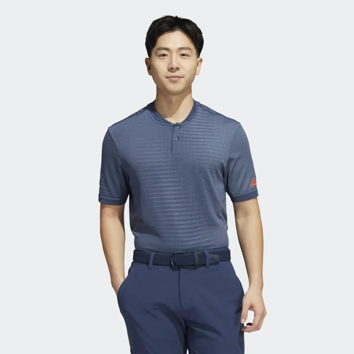 Adidas Statement Seamless Polo Shirt. 2