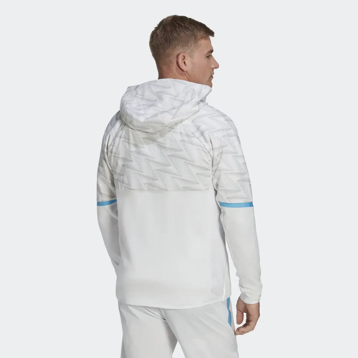 Adidas Belgium Game Day Full-Zip Travel Hoodie. 3