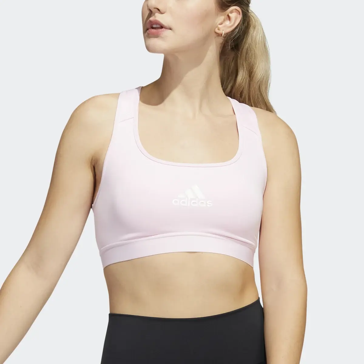 Adidas Brassière Powerreact Training Maintien moyen. 1