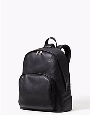 Jack Spade Pebbled Leather Backpack