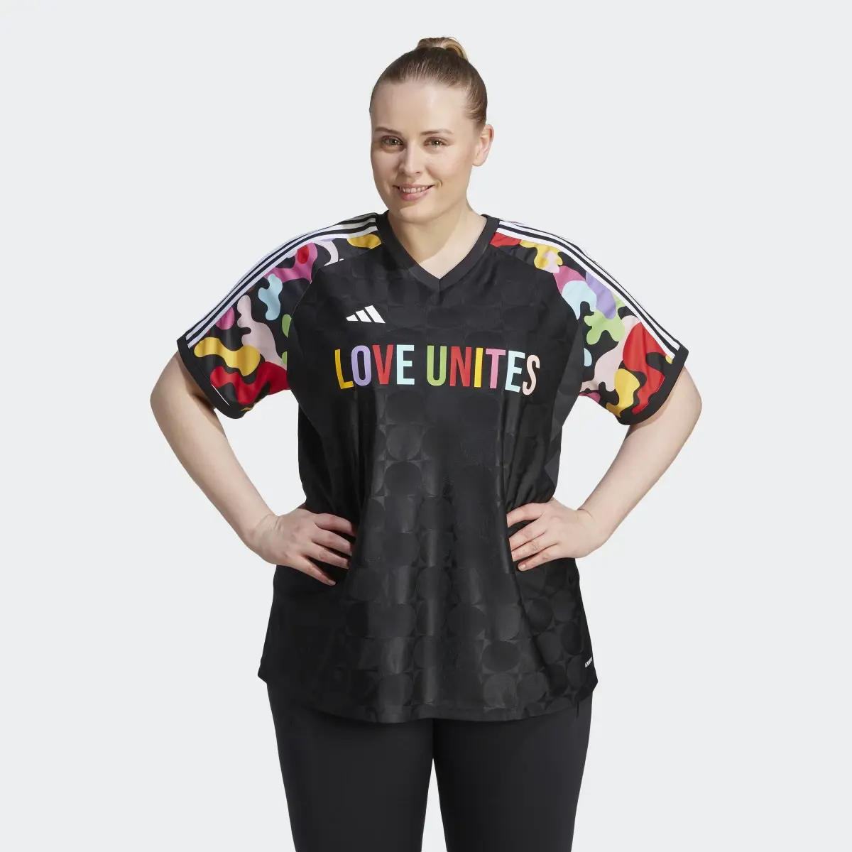 Adidas Pride Pre-Match Jersey (Plus Size). 2