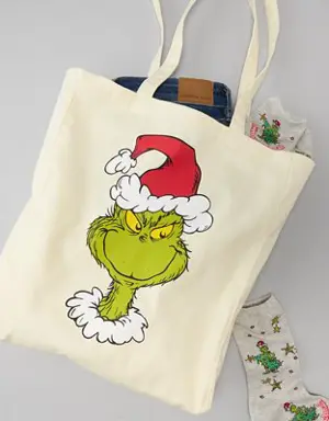 Grinch Holiday Tote