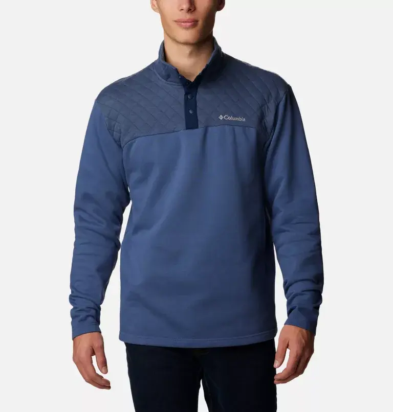 Columbia Men's Hart Mountain™ Quilted Half Snap Pullover. 1