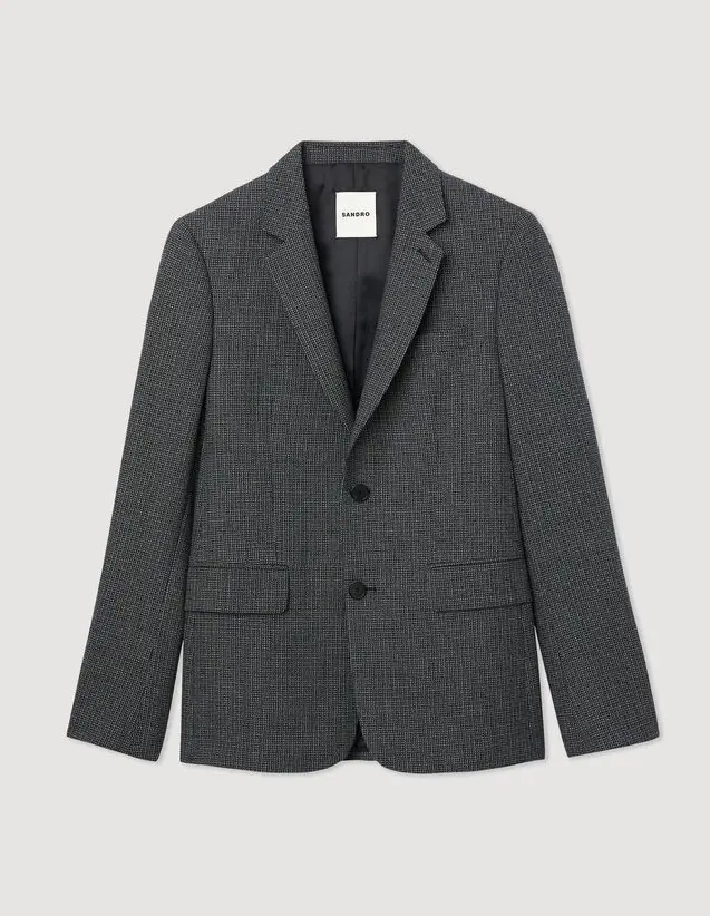 Sandro Virgin wool suit jacket. 2