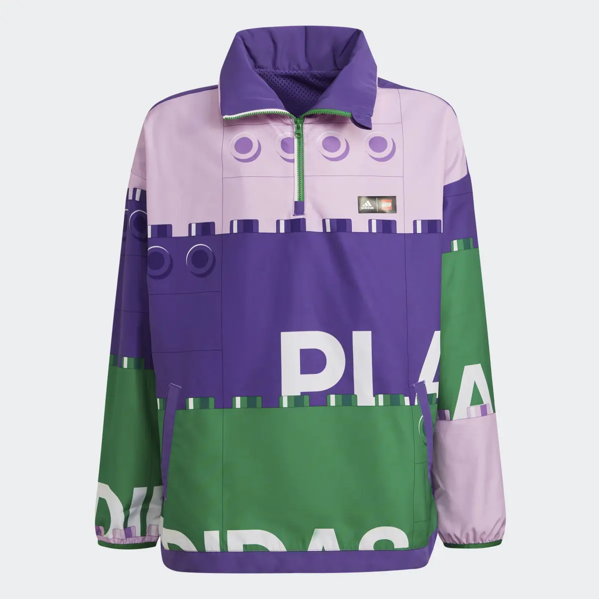 Adidas x Classic LEGO Half-Zip Windbreaker. 1